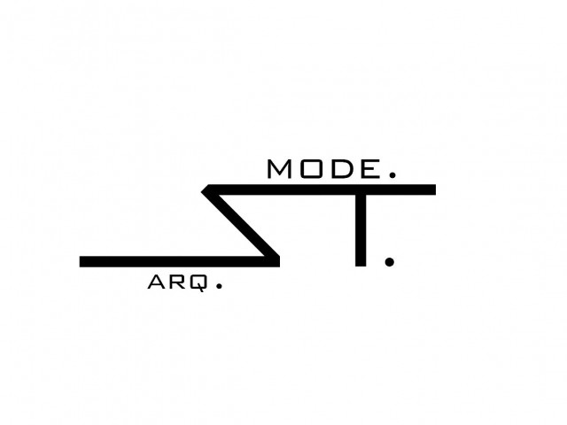 Logotipo Mode.ST.Arquitetura - design de logomarca